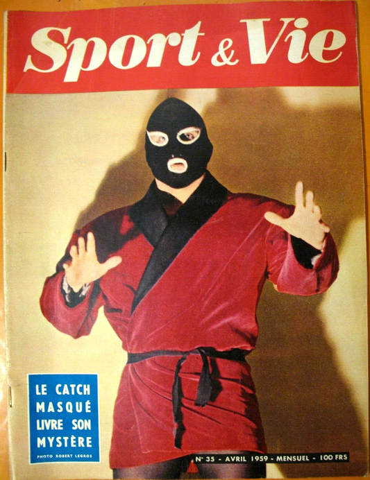 Sport & Vie Magazine issue 35 from France 1959 Superman Magazine PWcatalog