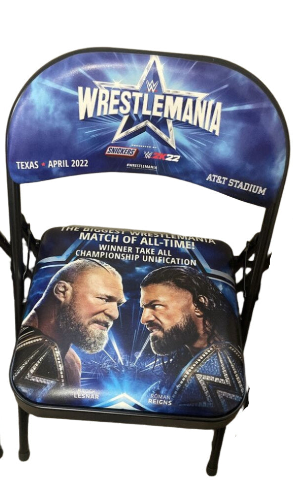 Wrestlemania 38 Chairs PWcatalog