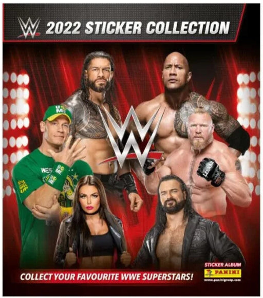 WWE Sticker Collection Album 2022 Stickers Album PW Catalog