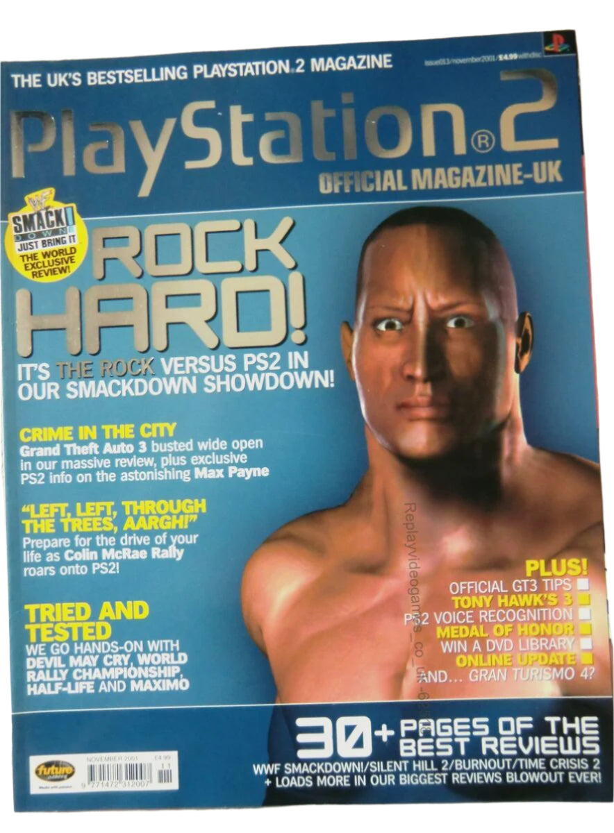 PlayStation 2 Official Magazine November 2001 Magazine PWcatalog