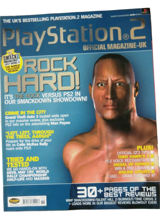 PlayStation 2 Official Magazine November 2001 Magazine PWcatalog