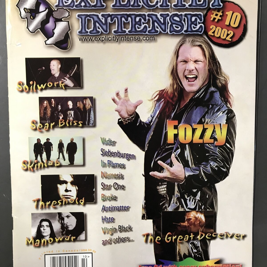 Explicitly Intense Magazine 2002 Magazine PWcatalog