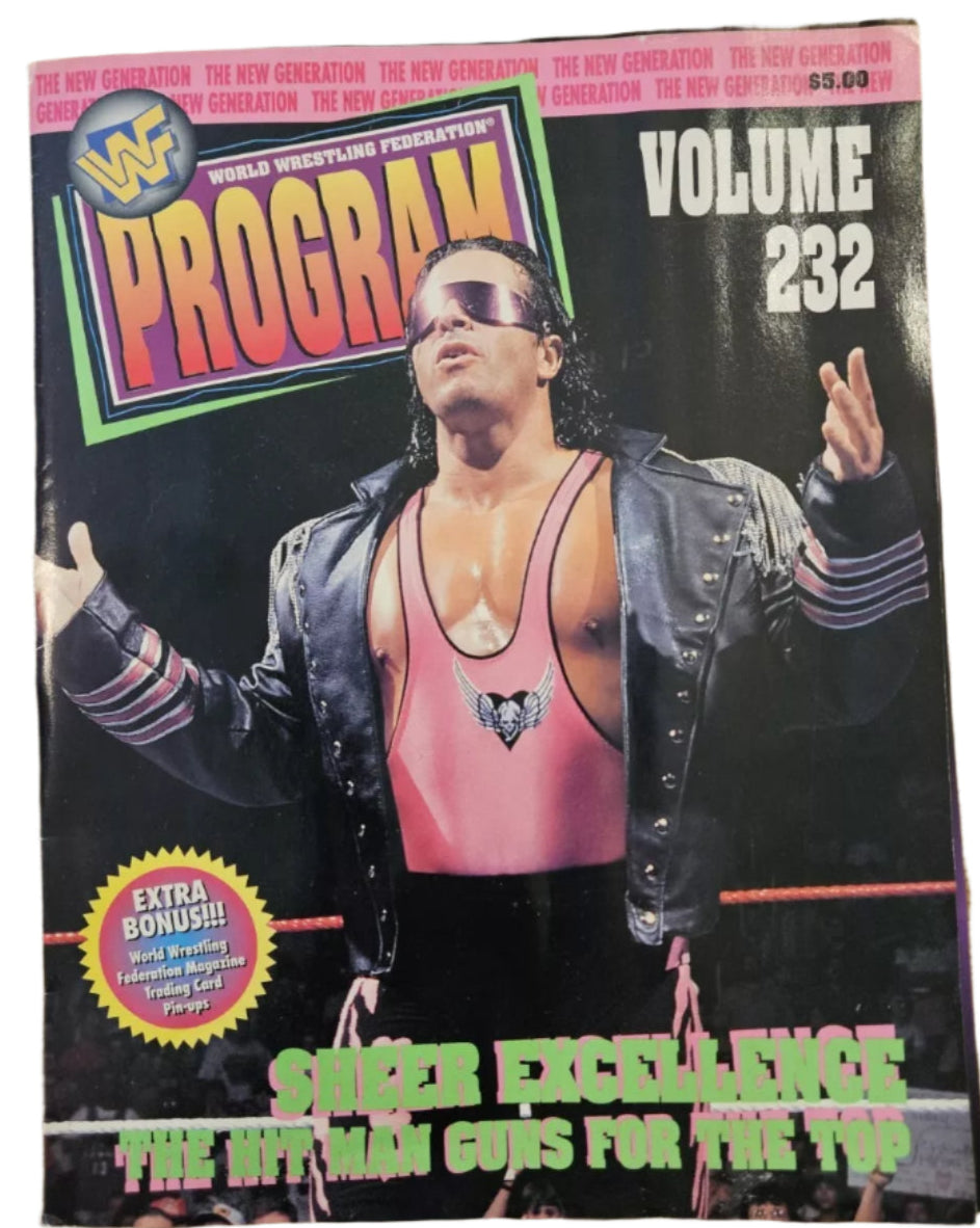 WWF Wrestling Program Volume 232 Magazine PWcatalog