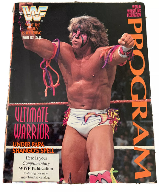 WWF Wrestling Program Vol. 203
