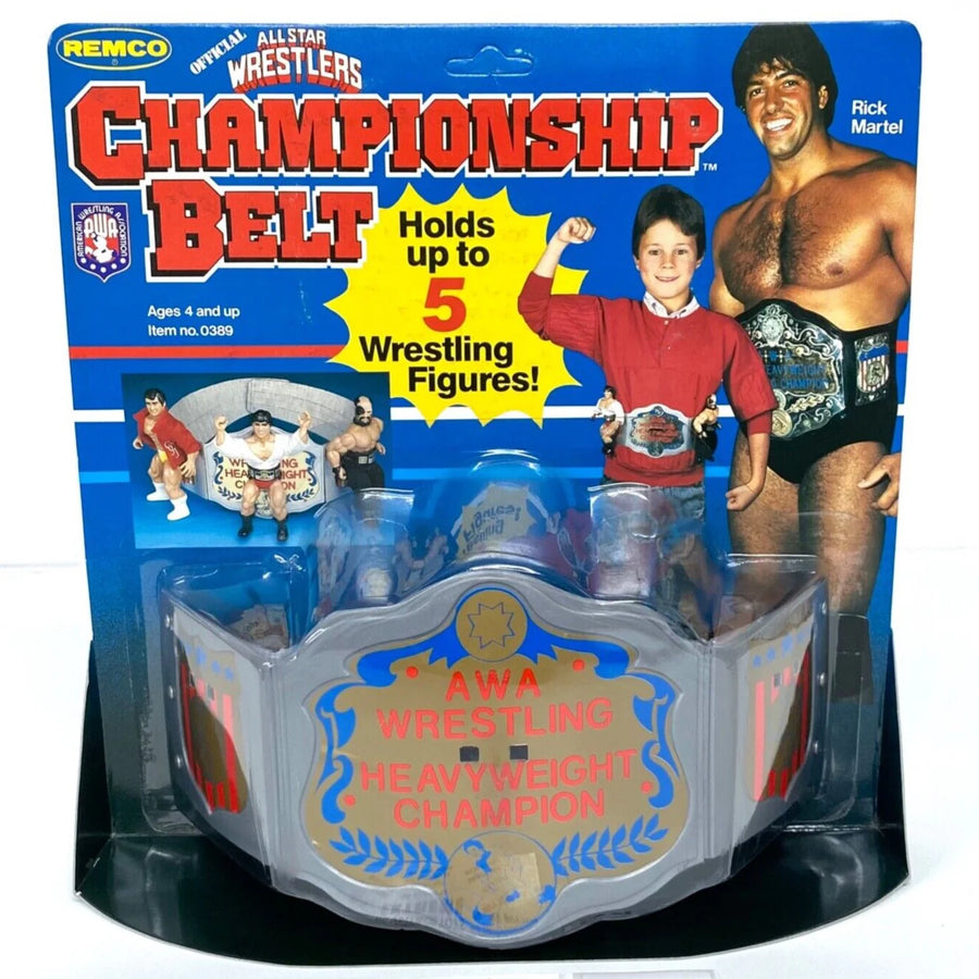 AWA Championship Belt 1986 Remco PWcatalog
