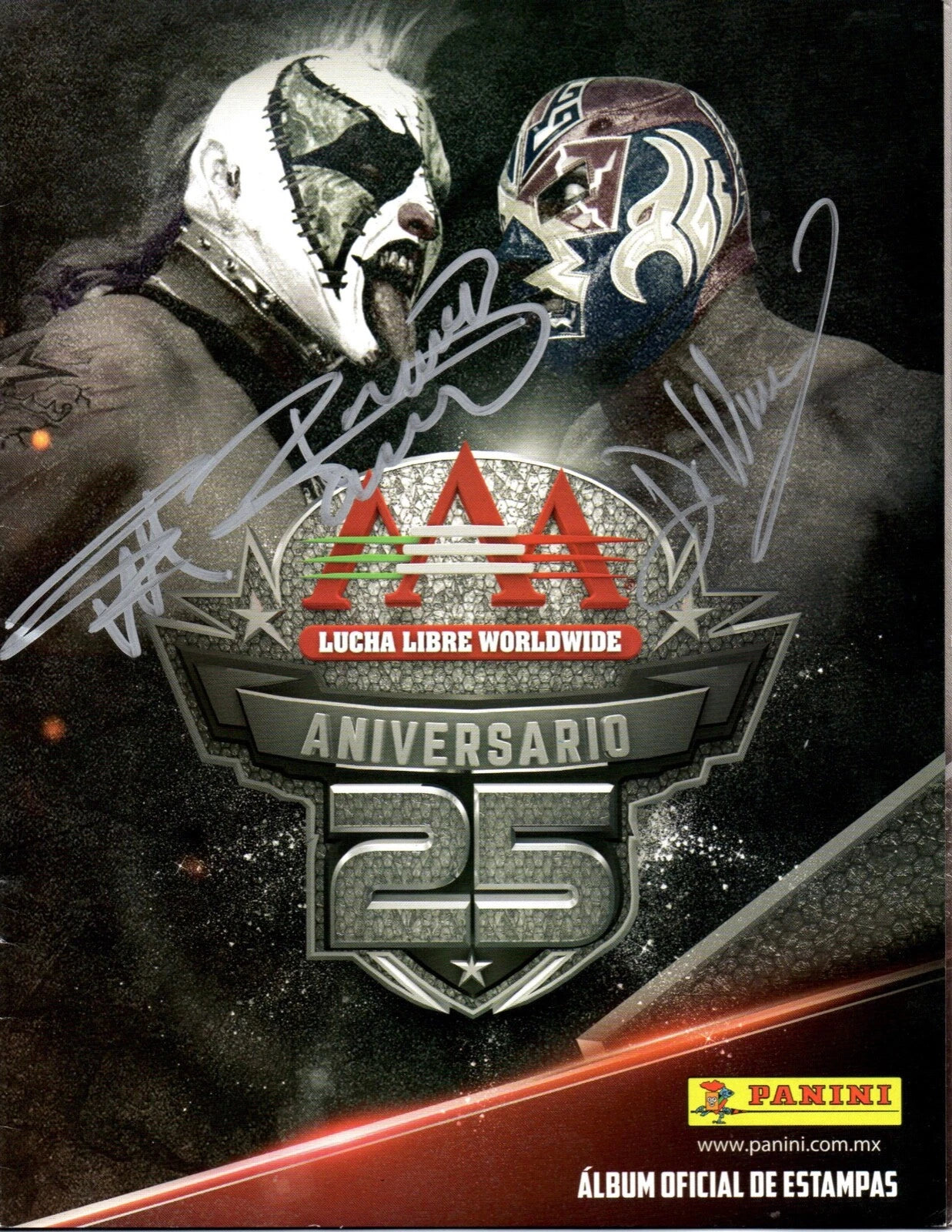 AAA 25 Aniversario Stickers Album 2017 From Mexico Stickers Album PW Catalog