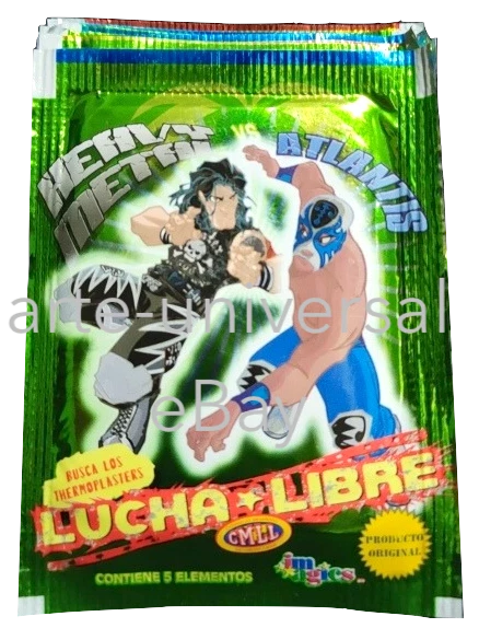CMLL Lucha Libre El Album Stickers Album 2007 From Mexico Stickers Album PW Catalog