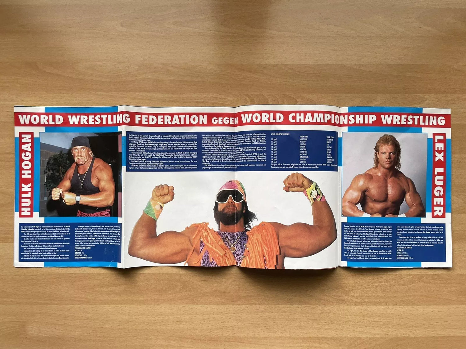 Wrestling Poster Power #1 from Germany Magazine PWcatalog