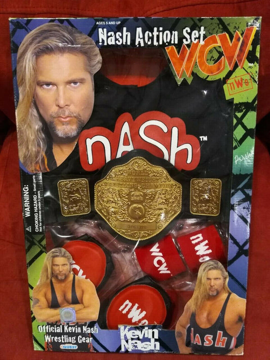 WCW Kevin Nash action set 1998 (Red)