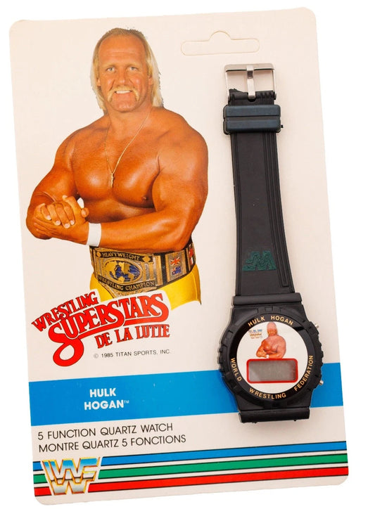 1985 WWF Hulk Hogan Watch Watches PWcatalog