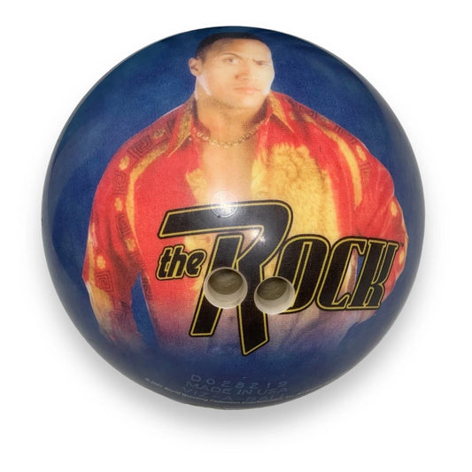The Rock Bowling Ball WWF Viz-A-Ball 2001 Pwcatalog
