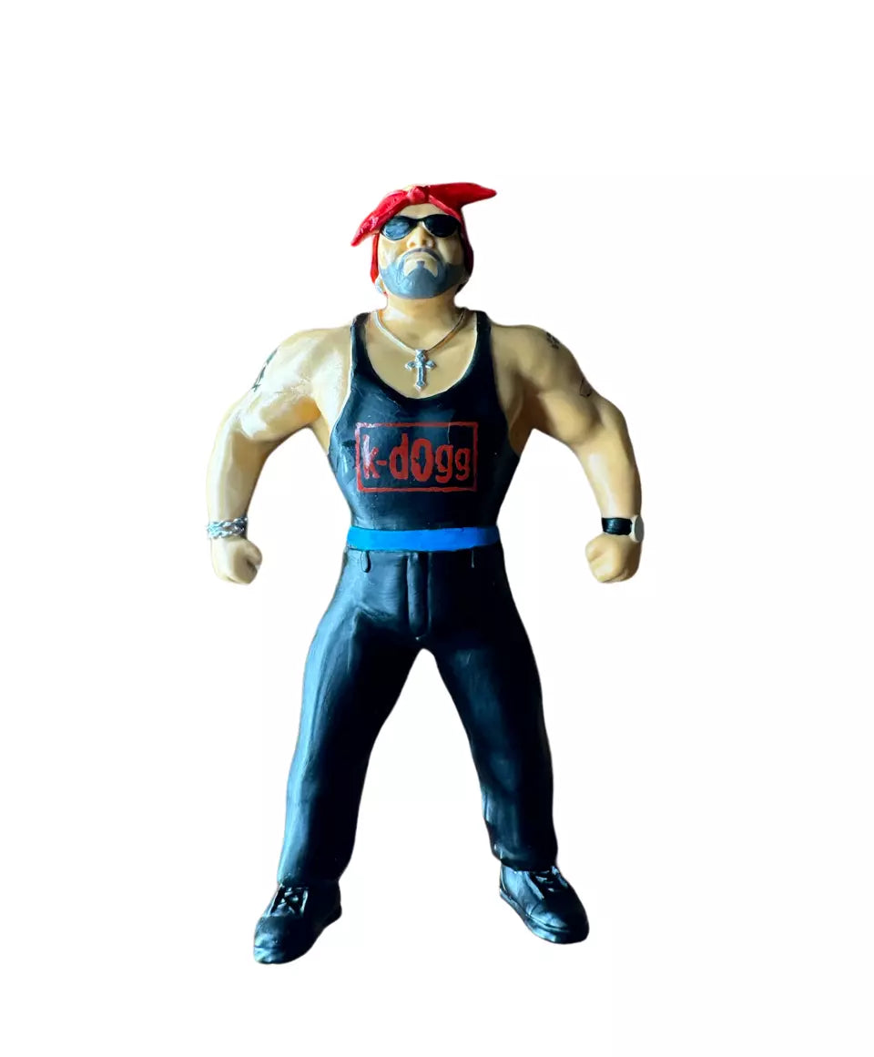 Major Wrestling Figure Podcast Major Bendies Konnan [Exclusive] Action & Toy Figures PWcatalog