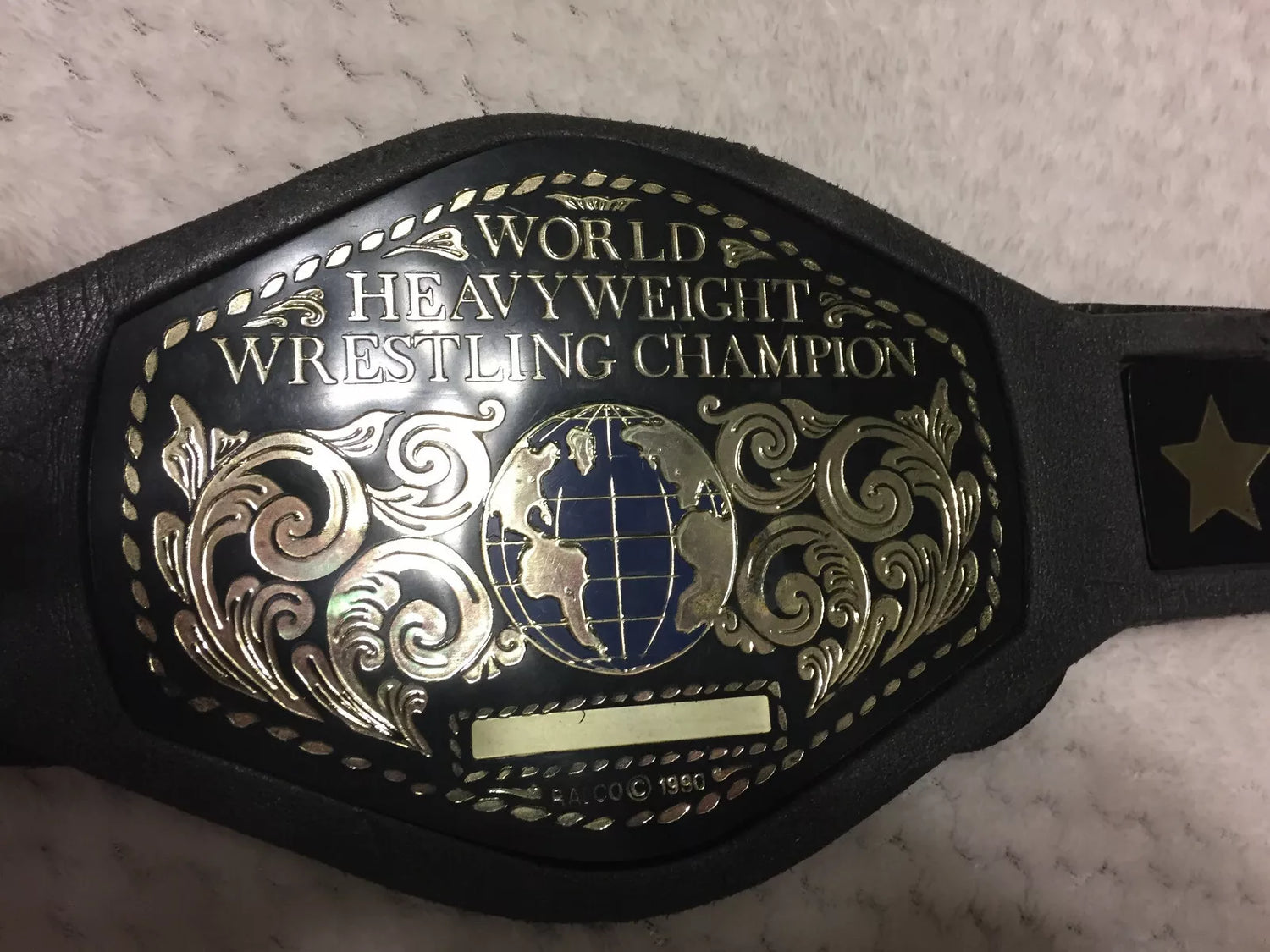 WCW World Championship (with stars and not WCW logo) PWcatalog