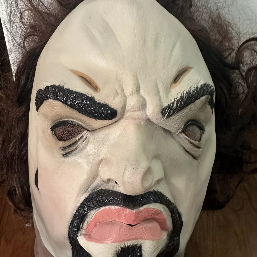 WWF Undertaker Mask by Cesar 1999 with hair PWcatalog