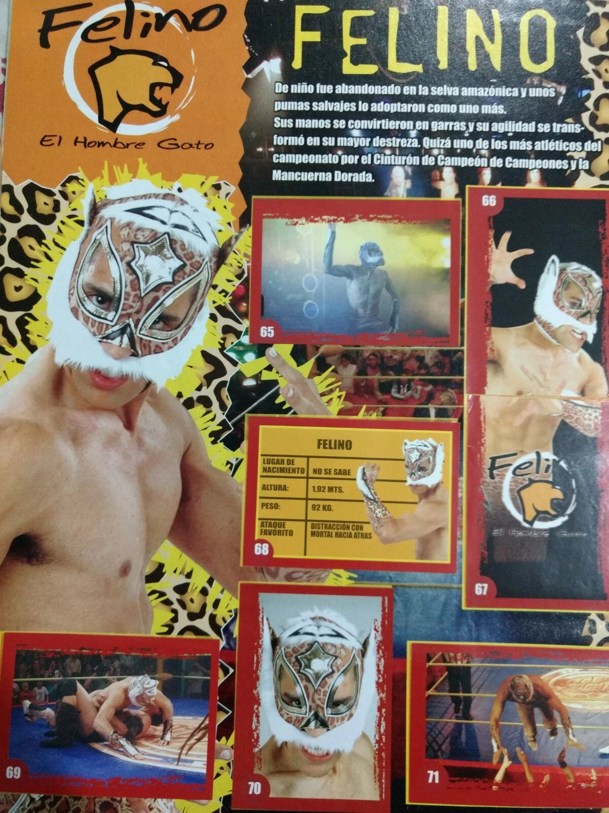 100% Lucha Stickers Album From Argentina Stickers Album PW Catalog