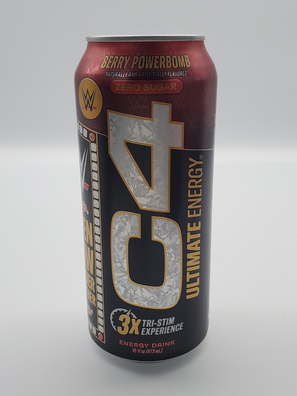 C4 Ultimate  WWE  Energy Drink Berry Powerbomb