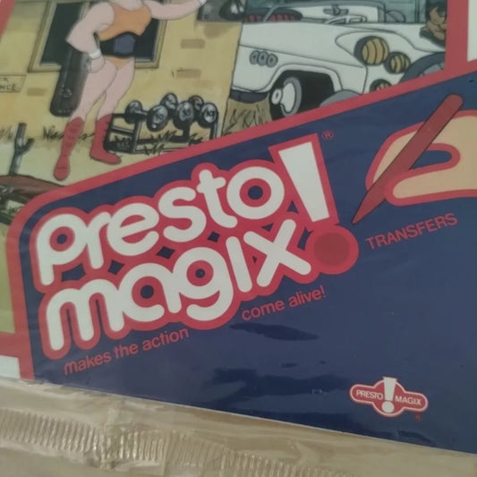 Presto Magix Box Rock & Wrestling 1985 Hulk Hogan, Jimmy Snuka