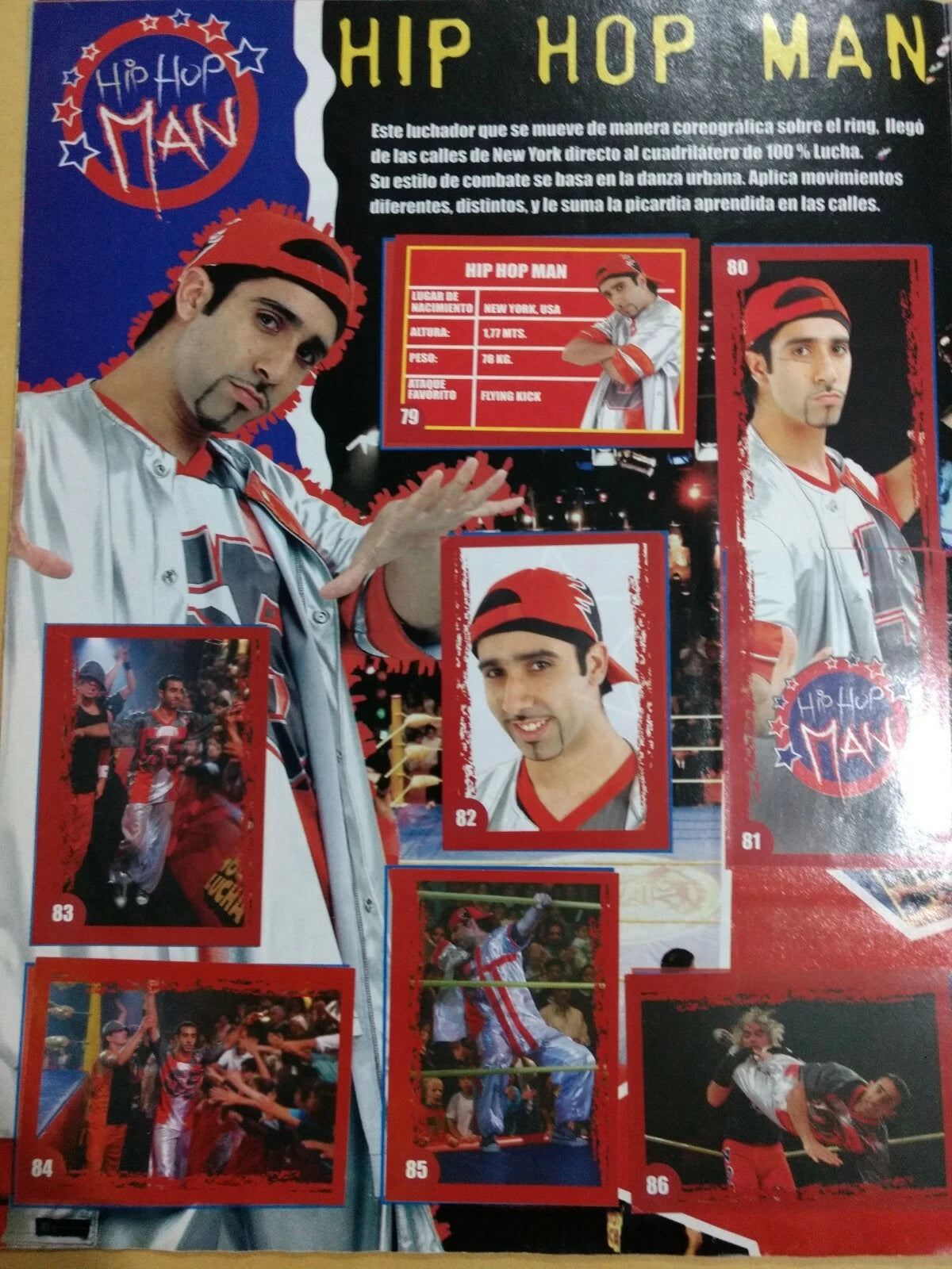 100% Lucha Stickers Album From Argentina Stickers Album PW Catalog