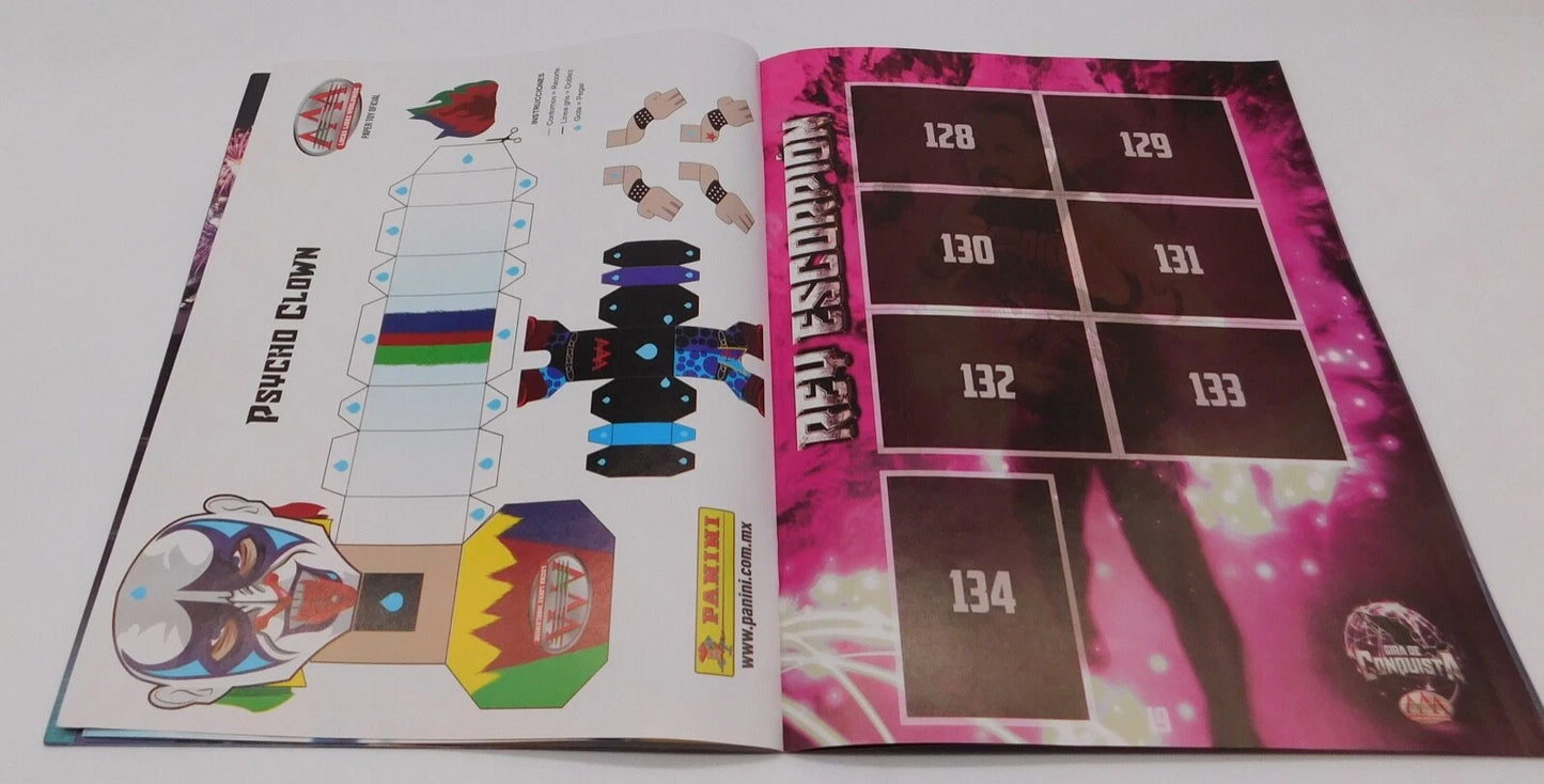 AAA Gira Conquista Stickers Album 2019 From Mexico Stickers Album PW Catalog