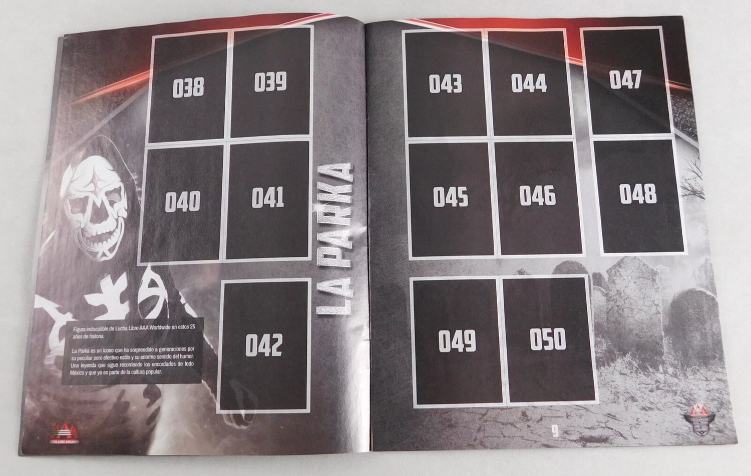 AAA 25 Aniversario Stickers Album 2017 From Mexico Stickers Album PW Catalog