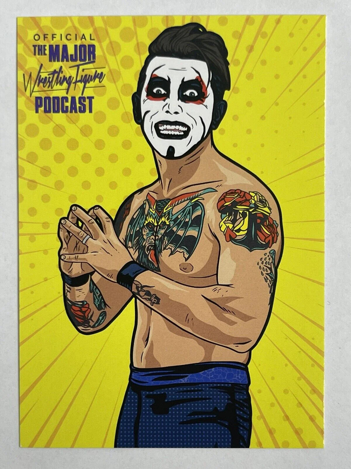 Major Wrestling Figure Podcast Major Bendies Series 2 Danhausen Action & Toy Figures PWcatalog