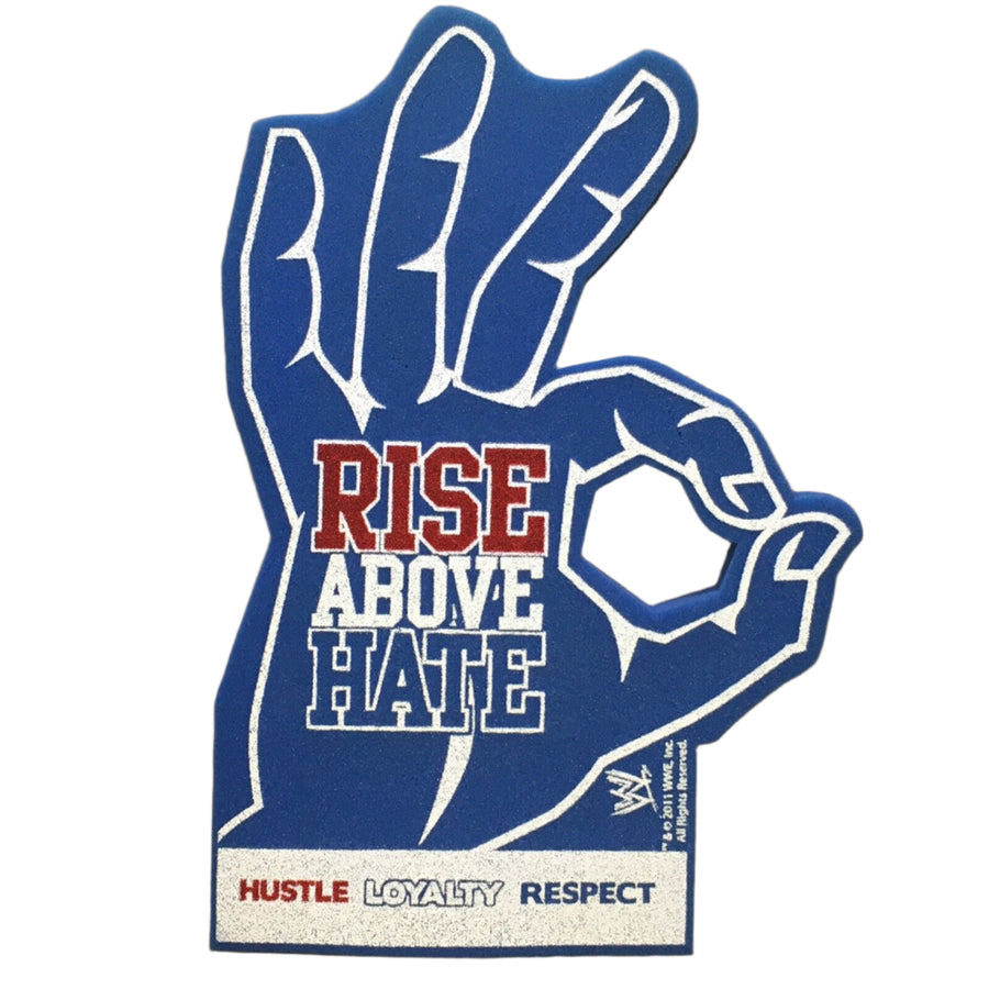 WWE John Cena foam fingers Rise Above Hate Foam PWcatalog