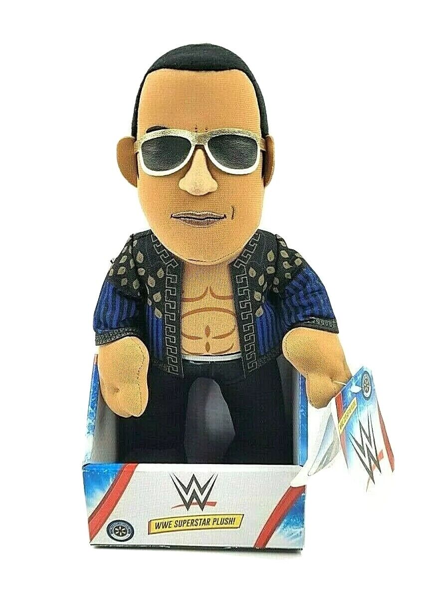 WWE Uncanny Brands Bleacher Creatures 9 The Rock Action & Toy Figures PWcatalog