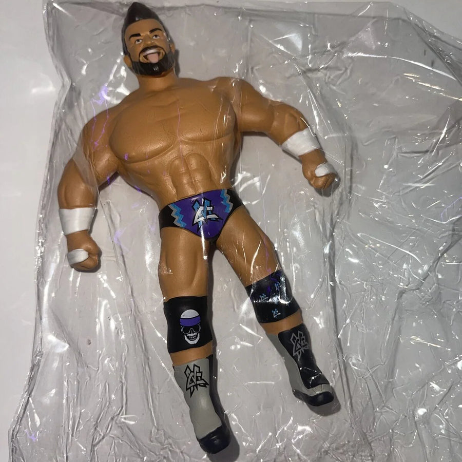 Major Wrestling Figure Podcast Major Bendies Series 1 Matt Cardona (Tan Variant) Action & Toy Figures PWcatalog