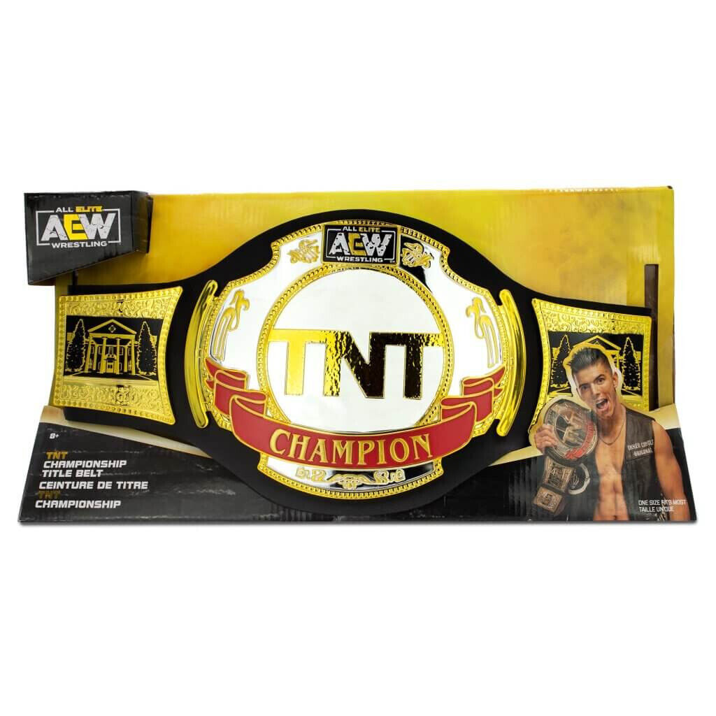 AEW TNT Championship foam belt by jazwares