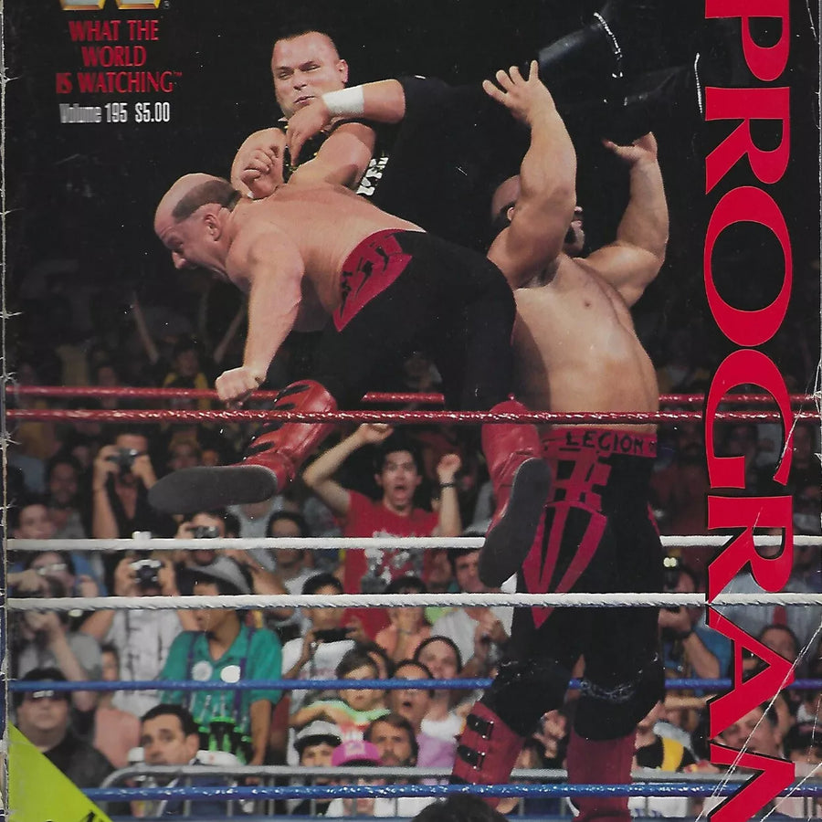 WWF Wrestling Program Volume 195 Magazine PWcatalog