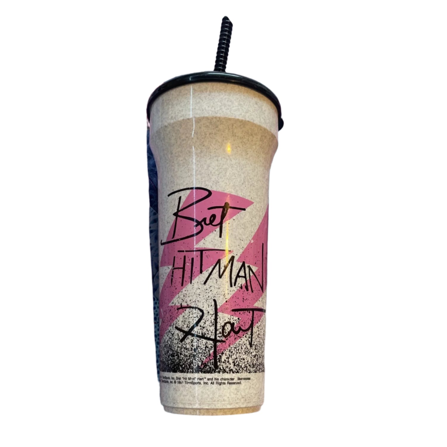 Bret Hart Water Bottle 1993 PWcatalog