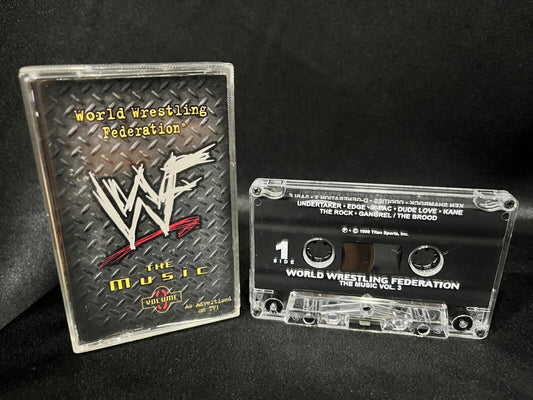 WWF The Music, Vol. 3 1998 Cassette