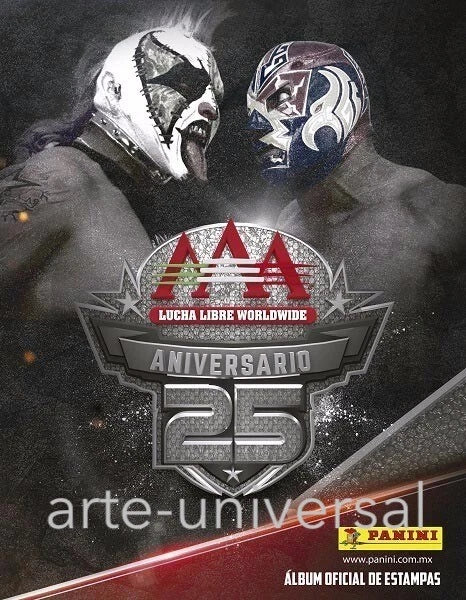 AAA 25 Aniversario Stickers Album 2017 From Mexico Stickers Album PW Catalog