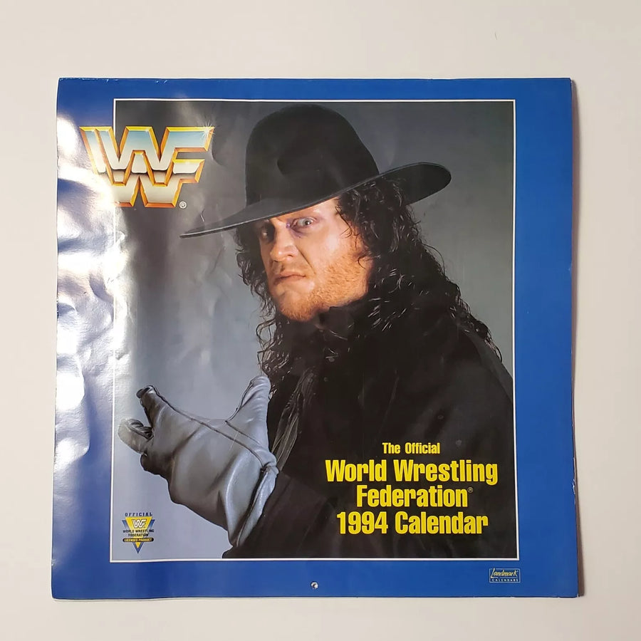 1994 WWF Calendar Undertaker Pwcatalog
