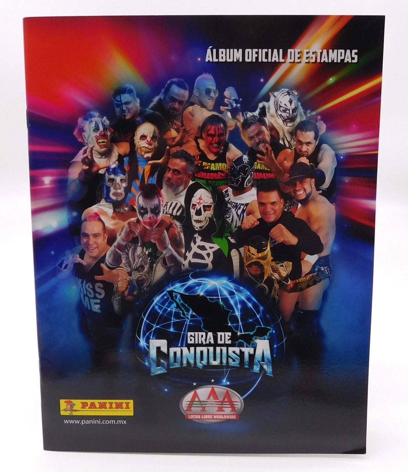 AAA Gira Conquista Stickers Album 2019 From Mexico Stickers Album PW Catalog