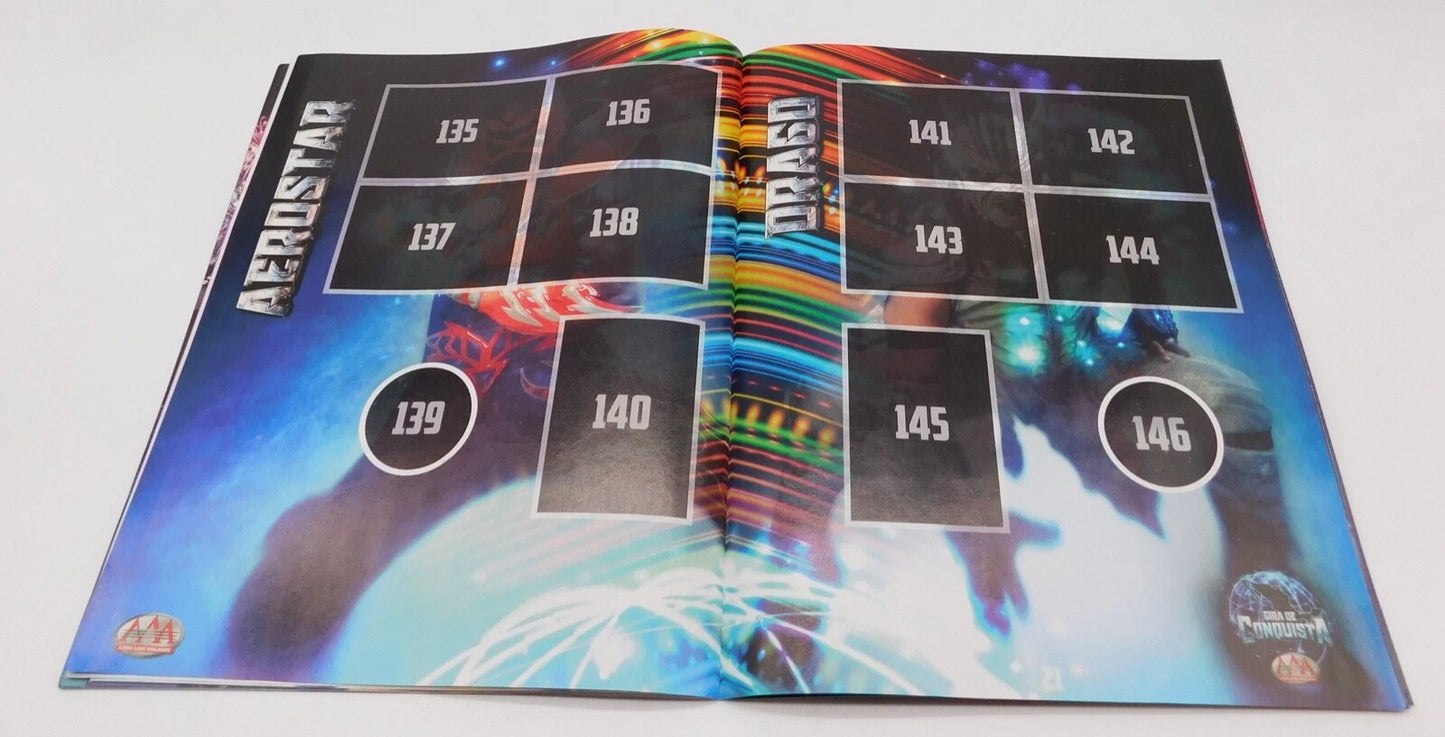 AAA Gira Conquista Stickers Album 2019 From Mexico Stickers Album PW Catalog