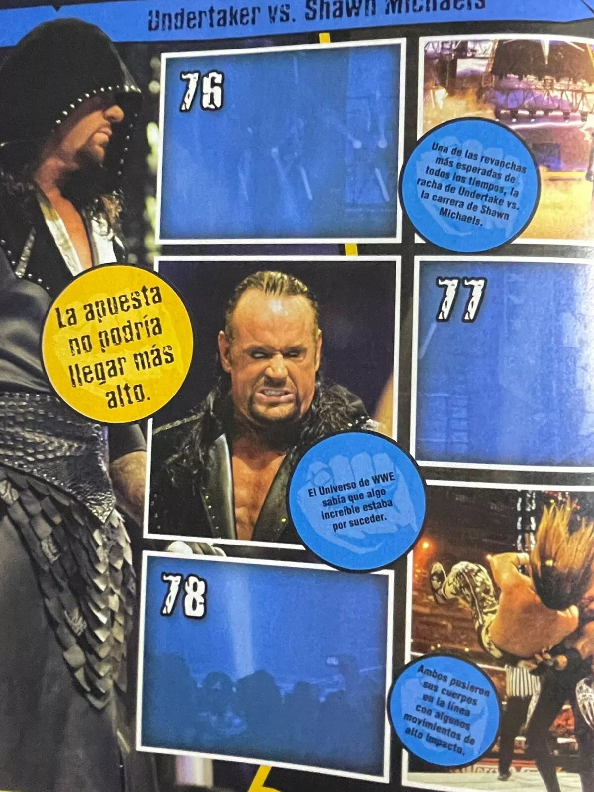 WWE Icons Stickers Album 2010 Stickers Album PW Catalog