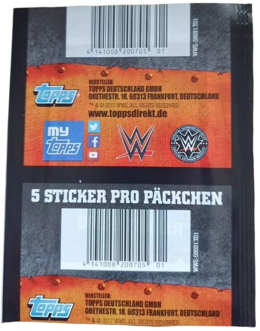 WWE Offizielle Sticker Kollektion Album 2017 From Germany Stickers Album PW Catalog
