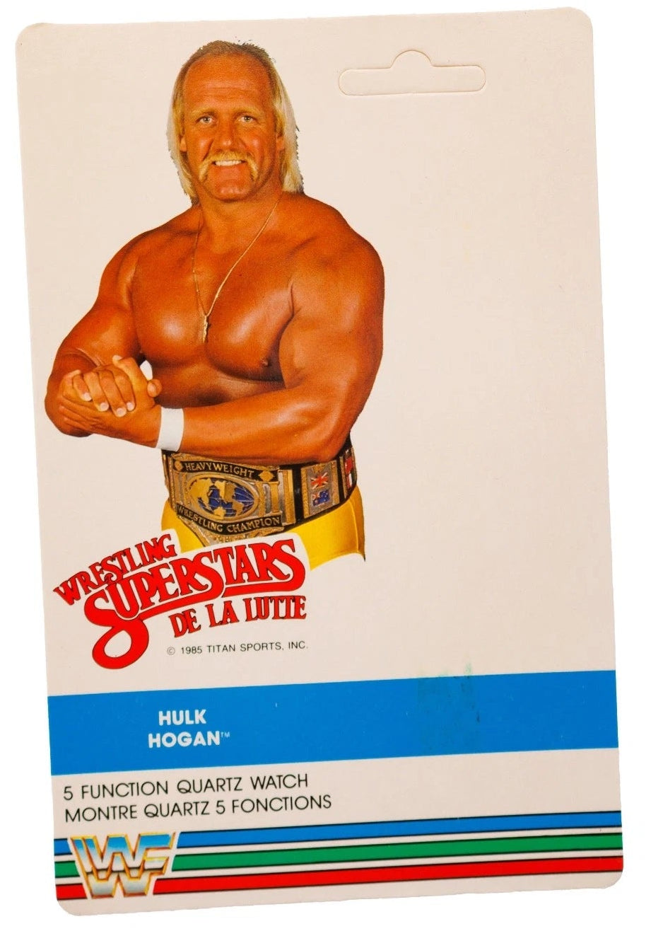 1985 WWF Hulk Hogan Watch Watches PWcatalog