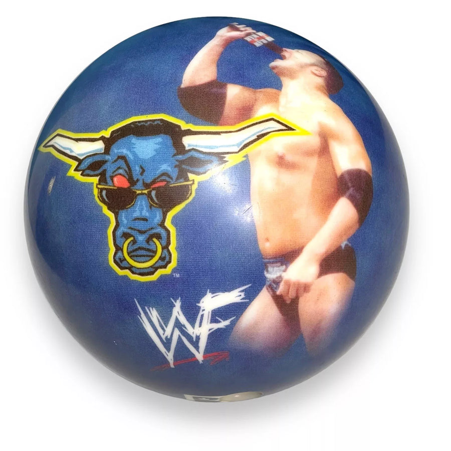 The Rock Bowling Ball WWF Viz-A-Ball 2001