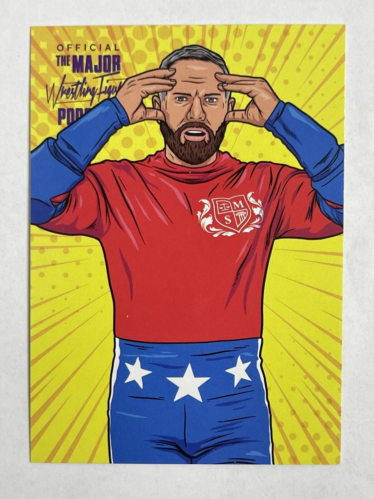 Major Wrestling Figure Podcast Major Bendies Series 1 "Smart" Mark Sterling Action & Toy Figures PWcatalog