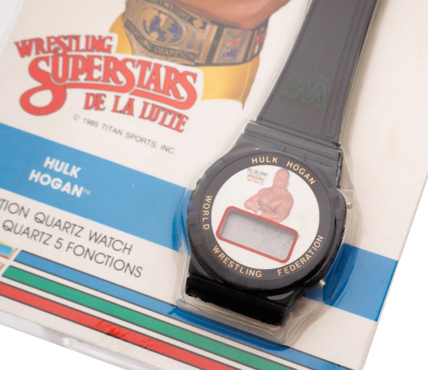 1985 WWF Hulk Hogan Watch Watches PWcatalog
