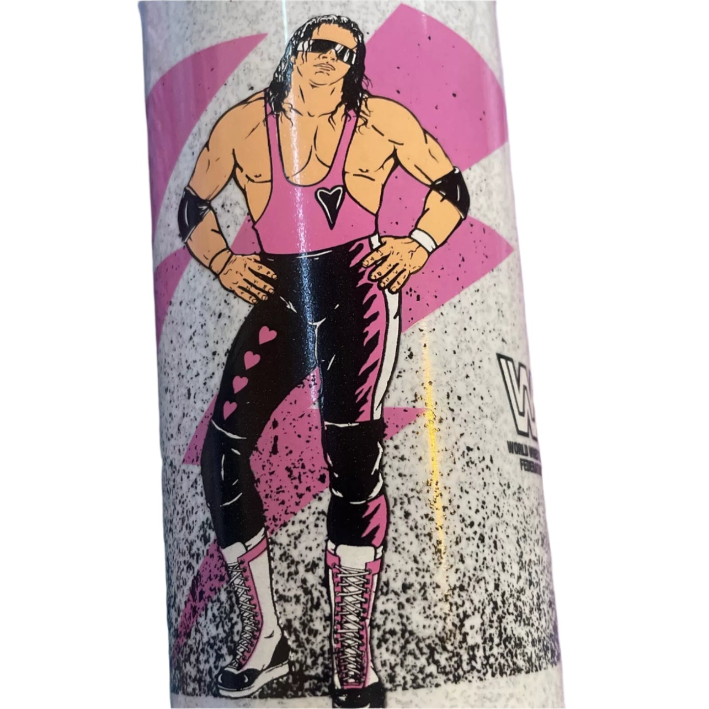 Bret Hart Water Bottle 1993 PWcatalog