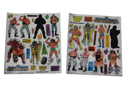 WWF Wrestling Action Set 1990 By Colorforms - image 2