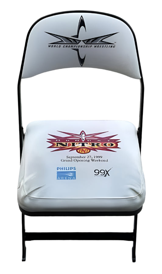 WCW Monday Nitro 27 September 1999 Philips Arena Atlanta Georgia Chairs PWcatalog