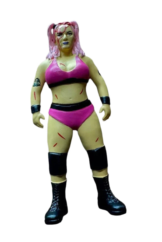Major Wrestling Figure Podcast Major Bendies Series 6 Allie Katch (Bloody Chase) - image 2