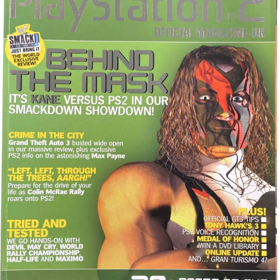 PlayStation 2 Official Magazine 2001 From The United Kingdom Magazine PWcatalog