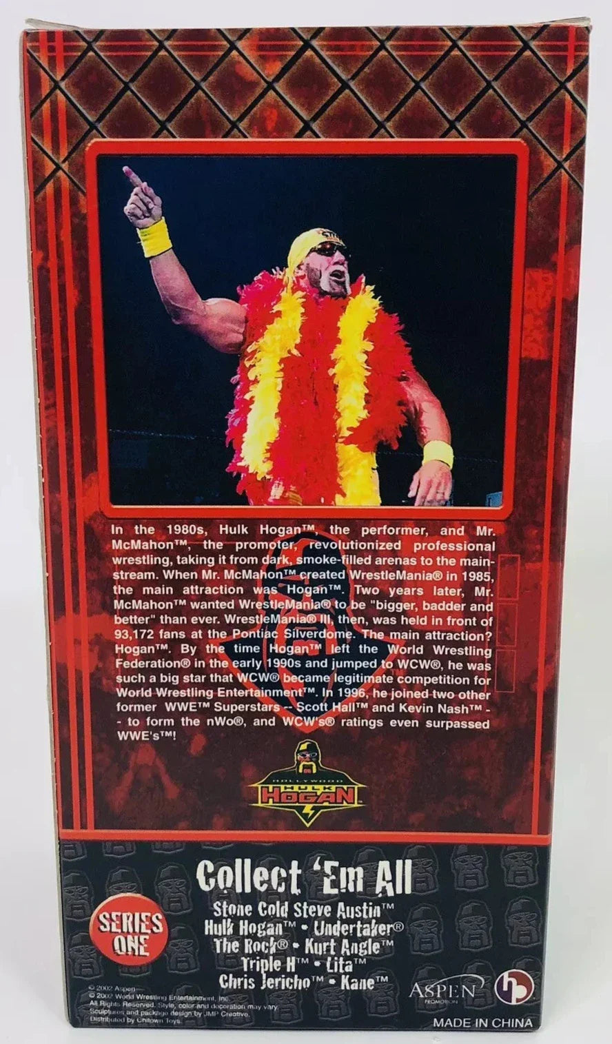 WWE Aspen Rumble Heads: Bobble Heads with Attitude! 1 Hollywood Hulk Hogan Action & Toy Figures PWcatalog