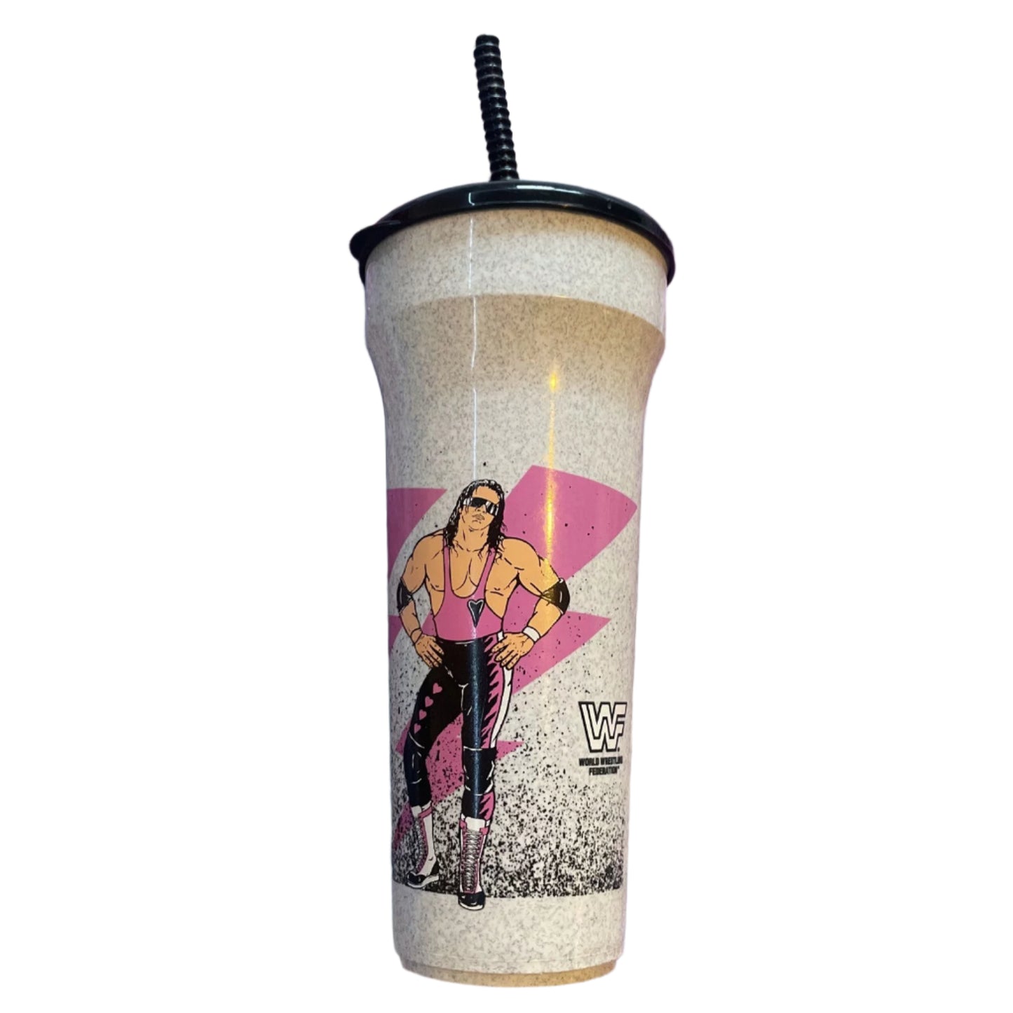 Bret Hart Water Bottle 1993 PWcatalog