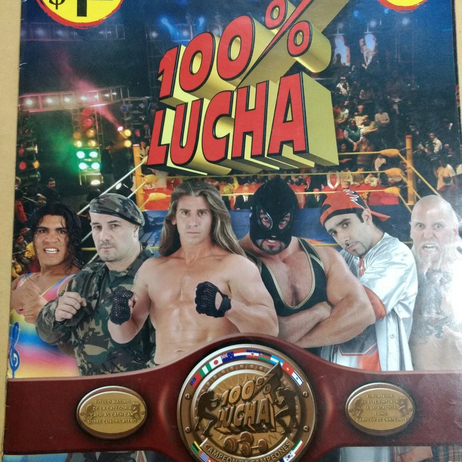 100% Lucha Stickers Album From Argentina Stickers Album PW Catalog